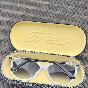 Brighton Black and White Sunglasses